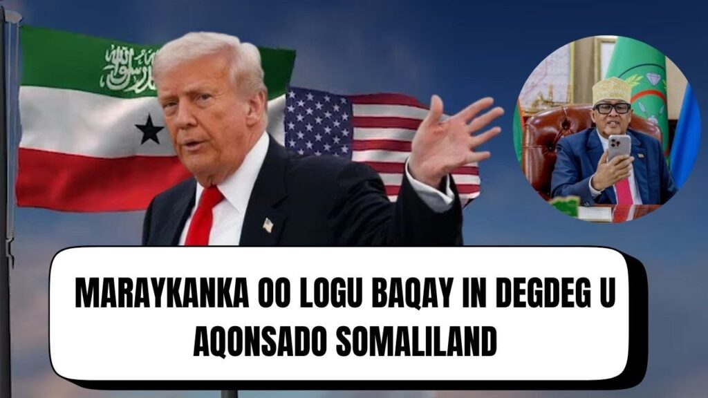 Marykanu Waa Inuu Aqoonsado Slnad Haday Fursada Isreal Dhaafto”Aqoonyan Reer Maraykana