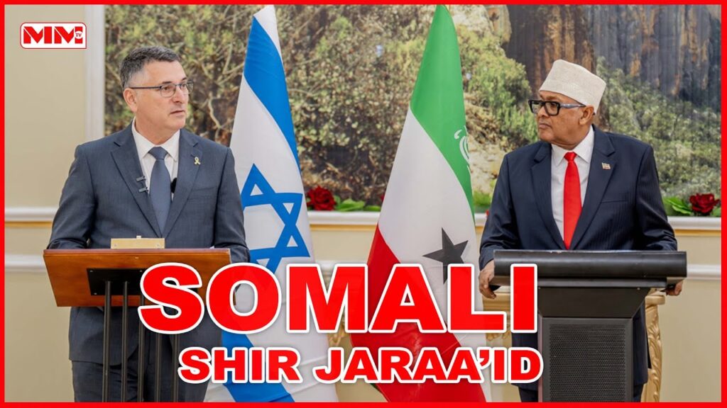 Turjumid, Shirka jaraa’id ee Madaxweynaha Somaliland iyo Wasiirka arrimaha dibadda ee Isra*il