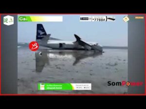 War Dheraad Ah Diyaarad Ku Burburtay Garoonka Muqdisho