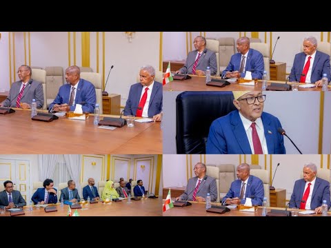 Madaxweyne Cirro Oo Kulan deg deg Isugu Yeedhay Sadexda Xisbi Iyo Komishanka Doorashooyinka+sababta