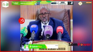 “Warbaahinta aan ruqsadda haysan kama aqbali doonno in ay dalka ka shaqayso