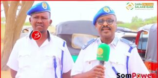 Qabashada Hal eedaysane iyo gaadhigii uu watay oo ku xadgudbay xeerarka iyo badqabka wado-marista.