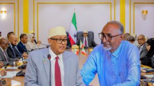 Samaynta Dagaalka Bariga Dhexe Ee Somaliland Iyo Amniga Oo Madaxtoyada Lagaga Hadlay