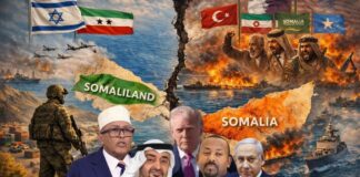 2 Dal Oo Hada Ictirafaya Somaliland Iyo Dalalkay Yihin