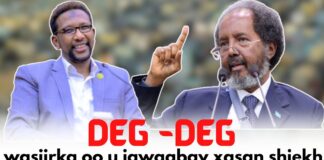 Xasanow Soo Qaad Dagaal Diyaar Baanu U Nahay ‘ Wasiir Barkhad Batuun O Xamar U Jawaabay