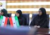 Koox ka mid ah ardayda Kulliyadda Sharciga iyo Qaanuunka ee Jaamacadda Frantz Fanon ayaa tababar
