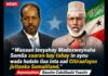 Xaraan Bay Kaa Tahay Xasanow Wada-hadal,Ilaa Aad Ictiraafayso Somaliland”Bashe Oo Aan Waxba