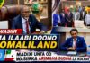 Wasiir Ma Ilaabi Doono Somaliland”Madixi UNta Oo Wasiirka Arimaha Gudaha La Kulmay