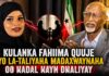Kulanka Fahiima Quuje Iyo La-taliyaha Madaxweynaha Oo Hadal Hayn Dhaliyay