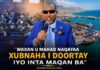 “Waxan U Mahad Naqayaa Xubnaha I Doortay Iyo Inta Maqan BA” Maxamed Ibraahin Dable
