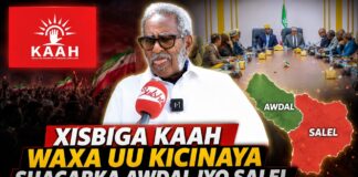 “Xisbiga Kaah waxa uu Kicinaya Shacabka Awdal iyo Salel”Badhasaab Hore Ibraahim Yuusuf Yabaarug