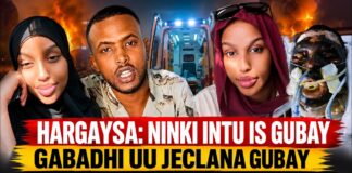 Hargaysa:Ninki Intu Is Gubay Gabadhi Uu Jeclana Gubay Iyo Xaladooda Oo Meel Xun Maraysa