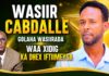 Wasiir Cabdalle Golaha Wasiirada Waa Xidig Ka Dhex Iftiimeysa ‘
