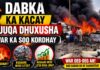 Dabka Ka Kacay Suuqa Dhuxusha War Ka Soo Kordhay +Maxa Gubay +Khasaare Inteeleg Ayaa Jira