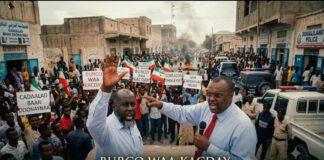 Ina Muraadow Aniga Ku Soo Qabanaya Hadaad Mudaharad Burco Ka Rido