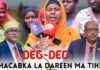 “Maayarka Ayaa I Hanjabay, Madaxweynow Shacabka La Dareen Ma Tihid!”