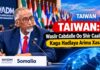 Taiwan:Wasiir Cabdalle Oo Shir Caalami Ah Kaga Hadlaya Arima Xasaasya