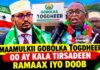 Maamulkii Gobolka Togdheer Oo ay kala tirsadeen Ramaax Iyo Doob