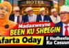 Waxba Yaaney Madaxweyne Been Ku Sheegin Afarta Oday E Hudheelada Ku Casuunta
