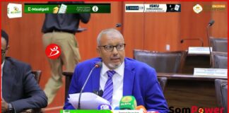“Warbaahintu waa in ay helaan xaq ay ku doodaan” Xildhibaan Jamac Dube.