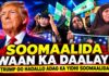 Soomaalida Waan Ka Daalay!” Trump Oo Hadallo Adag Ka Yidhi Soomaalida