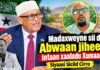 “Madaxweyne sii daa Abwaan jiheeye intaan xaaladu Xumaan…”Siyaasi Siciid Cirro.