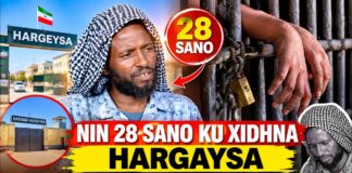 Nin 28 Sano Ku Xidhna Hargaysa Oo La Soo Dayay Iyo Shekada Qisadiisa