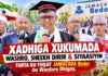 Xadhiga Xukumada”Wasiiro,sheekh Dirir & Siyaasiyin Farta Ku Fiiqay Jamacada Beder Oo Wacdaro Dhigay